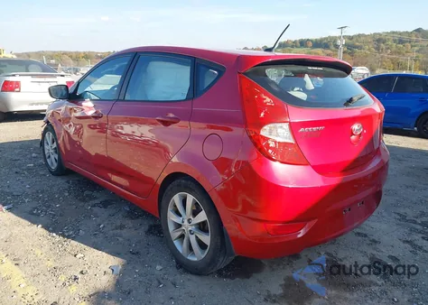 2013 Hyundai Accent Se from USA, damaged, VIN KMHCU5AE1DU134261